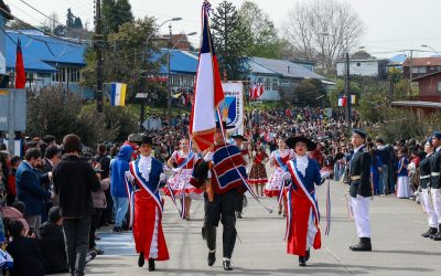 Liceo People Help People de Panguipul tuvo destacada participación en el Desfile de Fiestas Patrias 2025