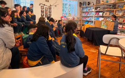 Estudiantes de 4° Básico participan en salida pedagógica a la Biblioteca de la Casona Cultural