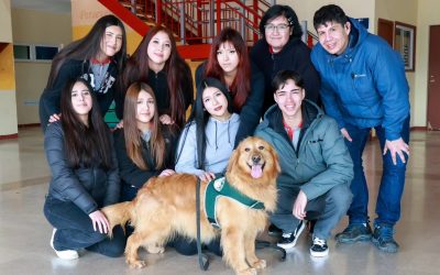 Gendarmería de Chile acercó nuevas oportunidades de formación a estudiantes del Liceo People Help People de Panguipulli
